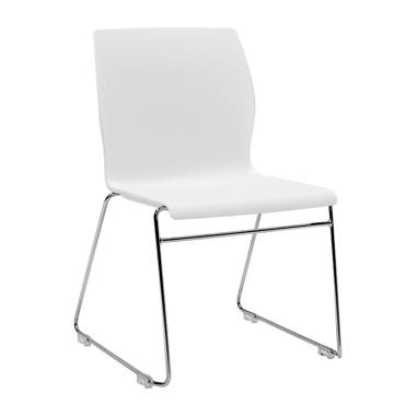 Ikea white stackable online chairs